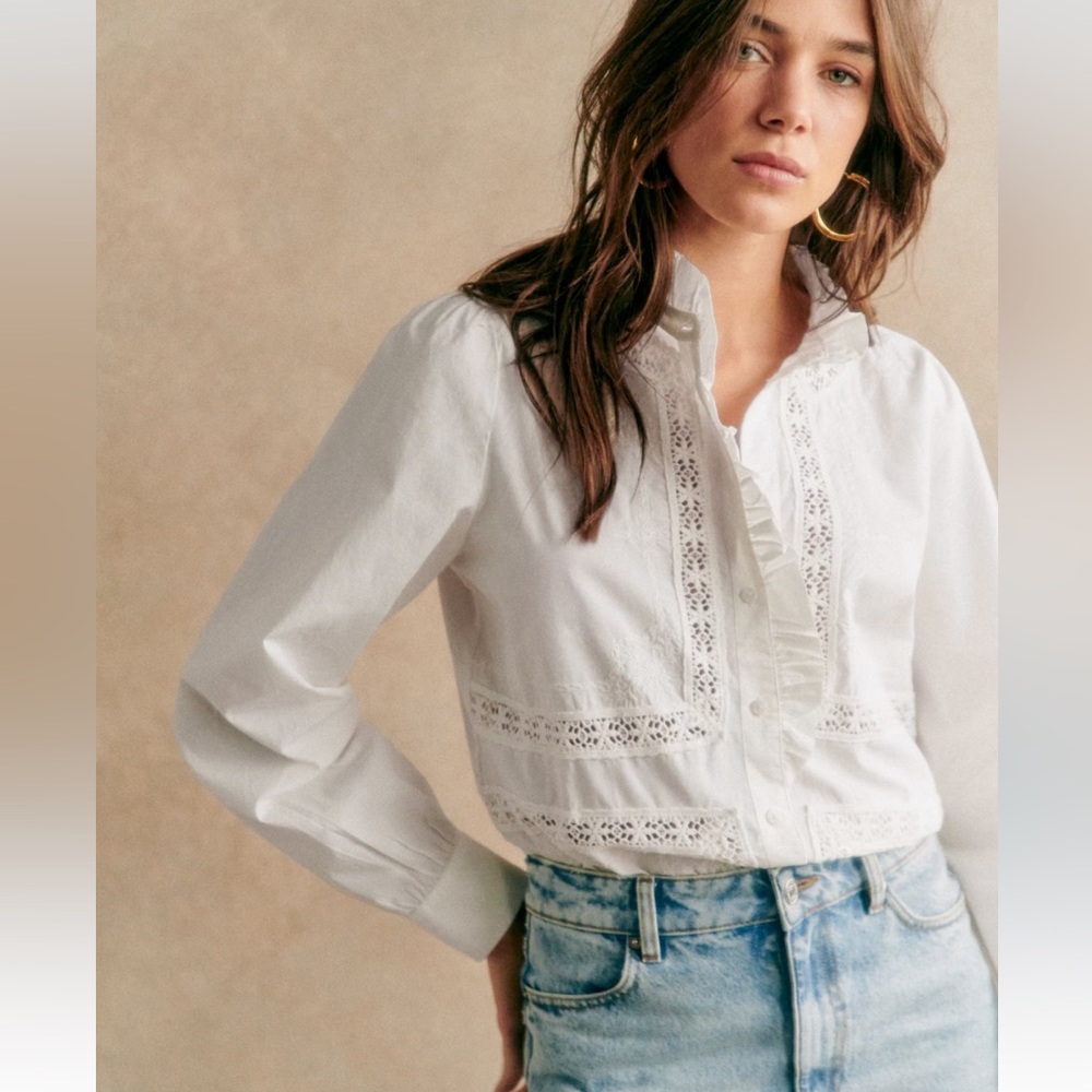 NWT Sezane Ulysse Shirt
